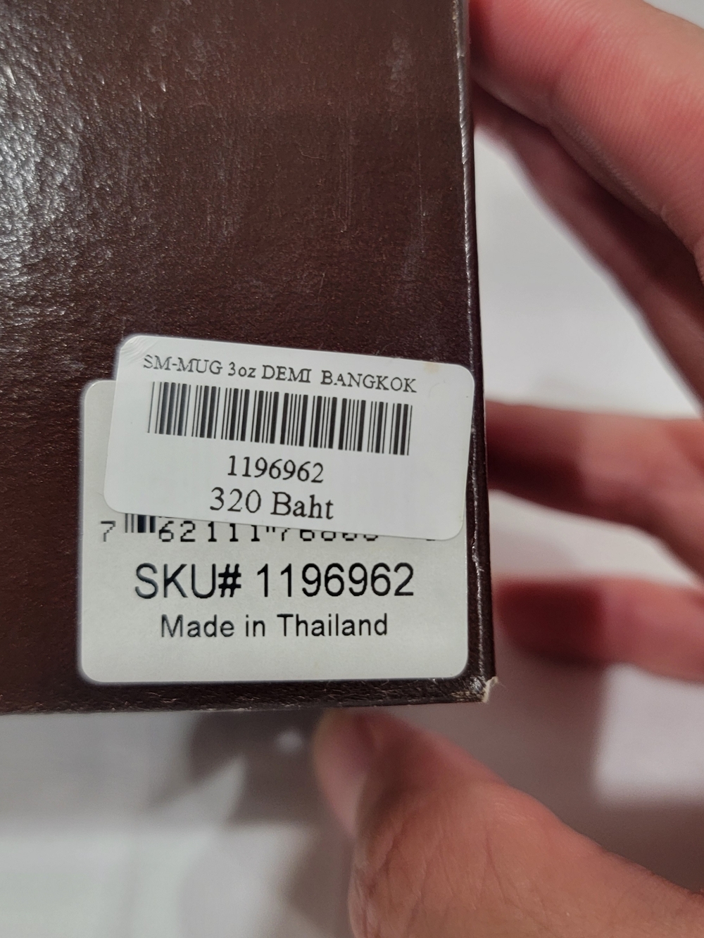 Starbucks Thailand & Bangkok Red and Brown Demitasse Mug Set - Picture 5 of 5